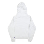 CHAMPION REVERSE WEAVE Womens White Pullover Hoodie S Cotton Blend Casual Wear