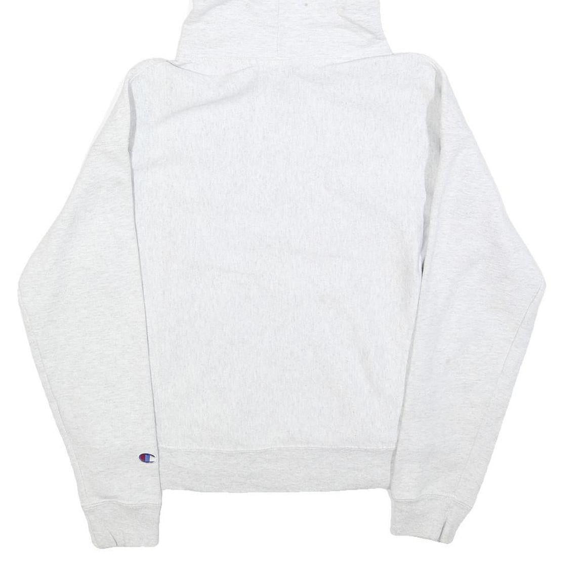 CHAMPION REVERSE WEAVE Womens White Pullover Hoodie S Cotton Blend Casual Wear