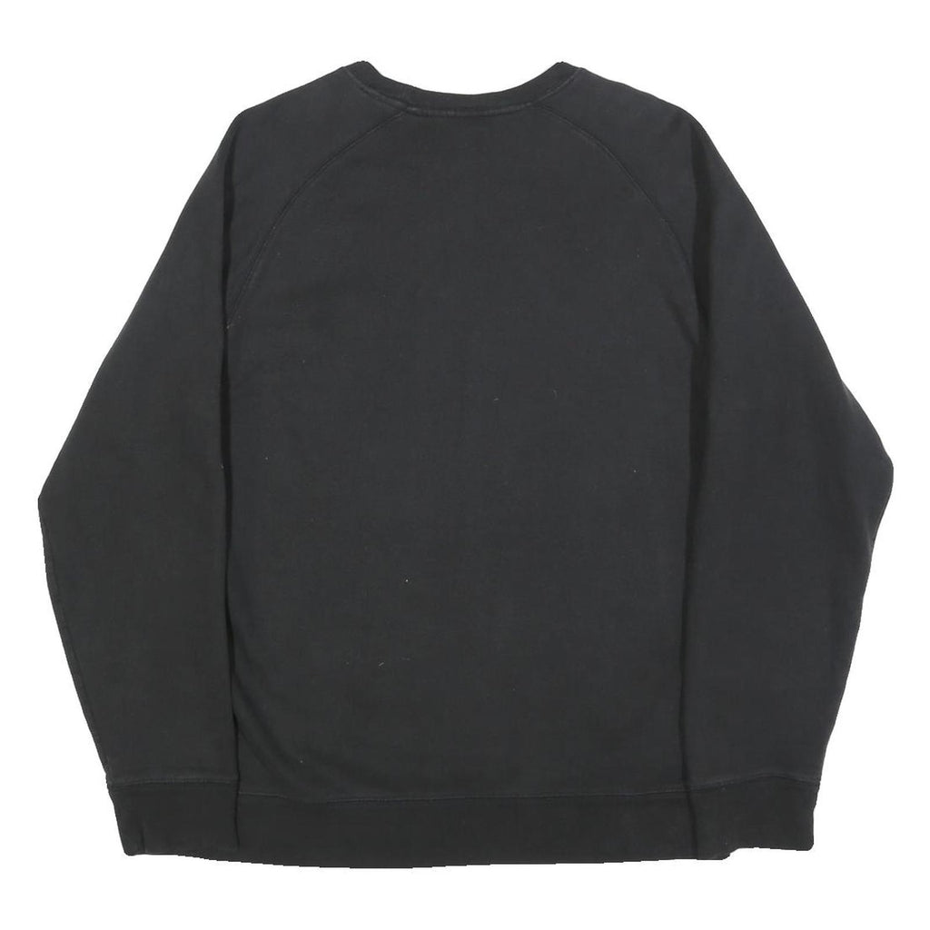 THE NORTH FACE Mens Black Crew Neck M Cotton Blend Sweatshirt Outdoor Casual