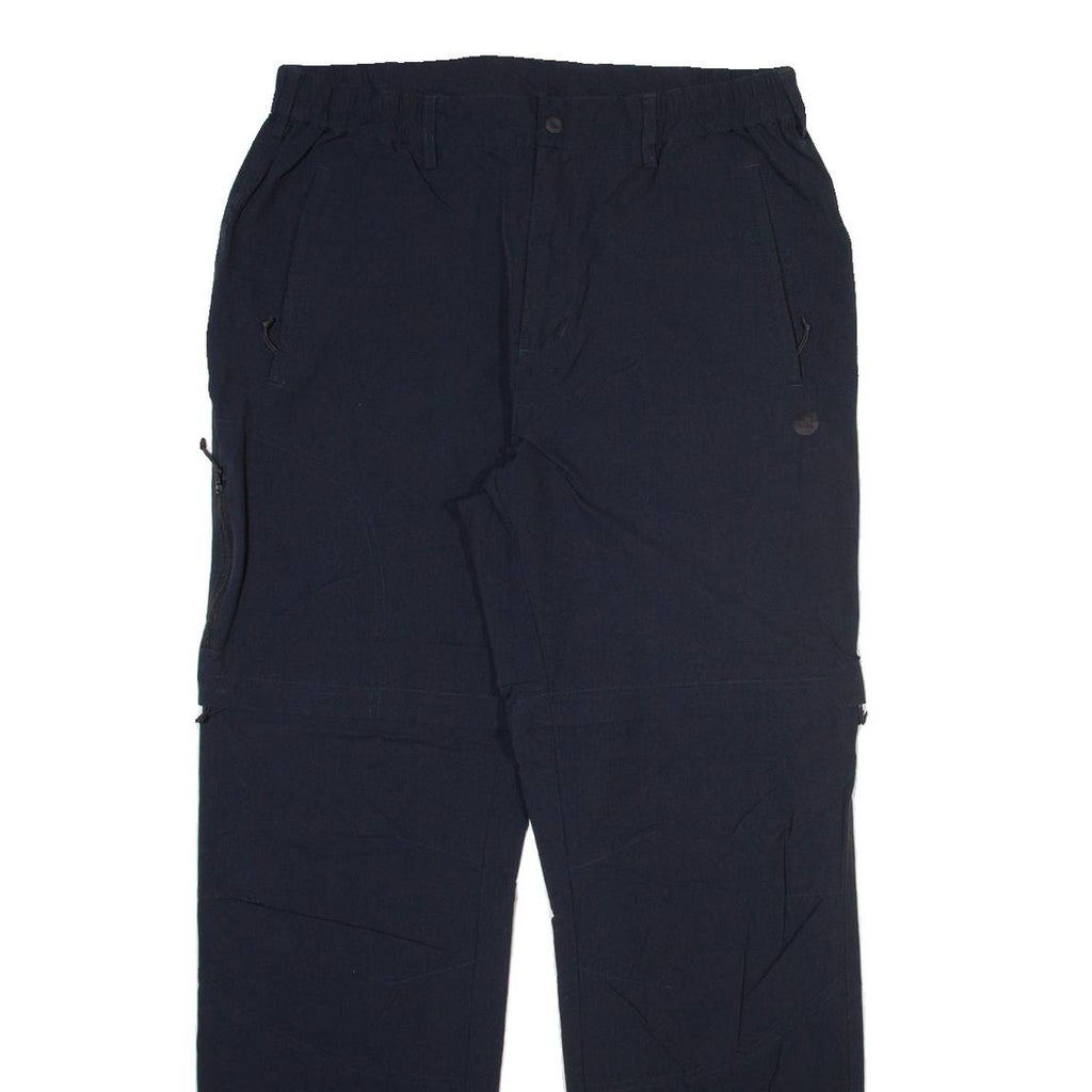 Detachable Legs Mens Trousers Black Regular Straight W31 L30