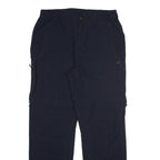 Detachable Legs Mens Trousers Black Regular Straight W31 L30