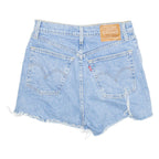 LEVI'S Big E Mens Denim Shorts Blue XS W25