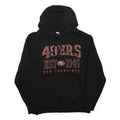 STARTER Mens Black San Francisco 49ers Pullover Hoodie M NFL Fanwear Sportswear