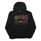 STARTER Mens Black San Francisco 49ers Pullover Hoodie M NFL Fanwear Sportswear