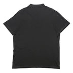 PUMA Mens Black & Pink Polo Shirt 2XL Cotton Short Sleeve Basic Sporty