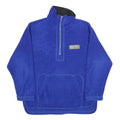 FILA Mens Blue Polyester Pullover Plain Crew Neck Regular L Jumper Sport