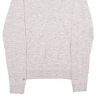 HILFIGER DENIM Mens Cream Pullover Plain Round Neck Basic Knit S Cotton Jumper