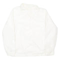 CURRENT SEEN Womens Coach Jacket White Nylon M