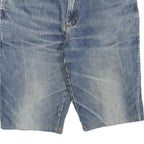 WRANGLER Womens Denim Blue Classic Shorts L W36 Cotton Blend Casual