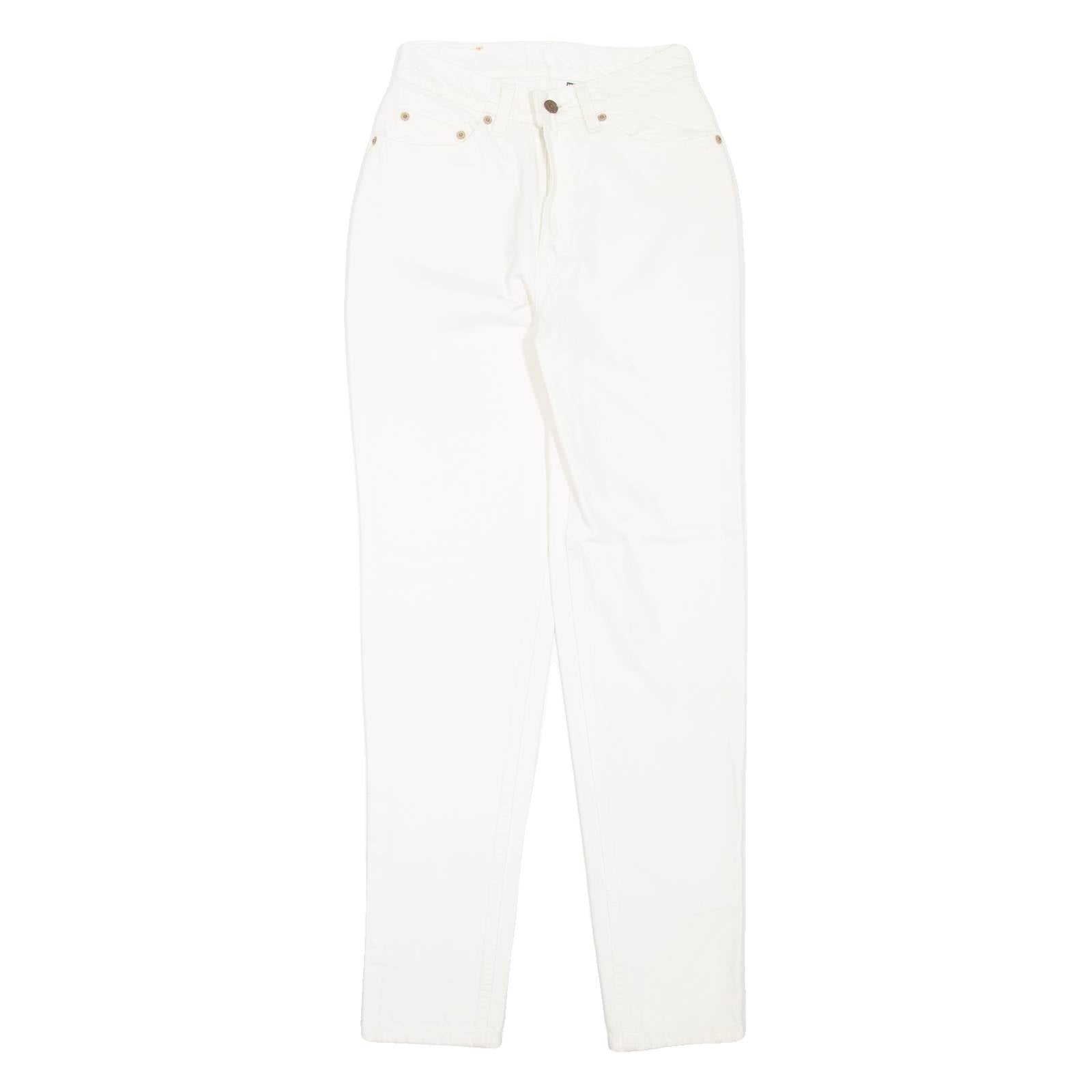 LEVI'S 512 Made In USA Womens Jeans White Regular Mom 90s W24 L31