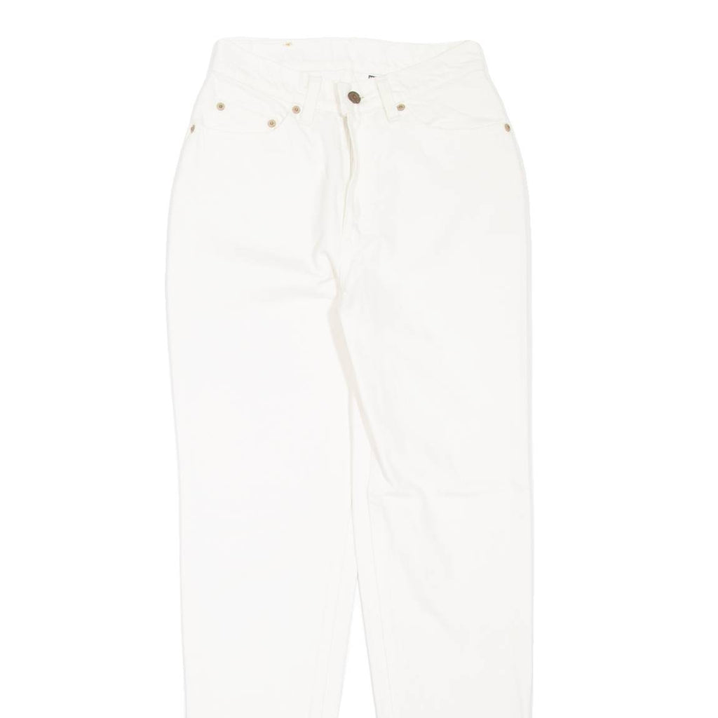LEVI'S 512 Made In USA Womens Jeans White Regular Mom 90s W24 L31
