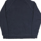 THE NORTH FACE Womens Navy Blue Hoodie L Cotton Blend Full Zip Casual Outdoor