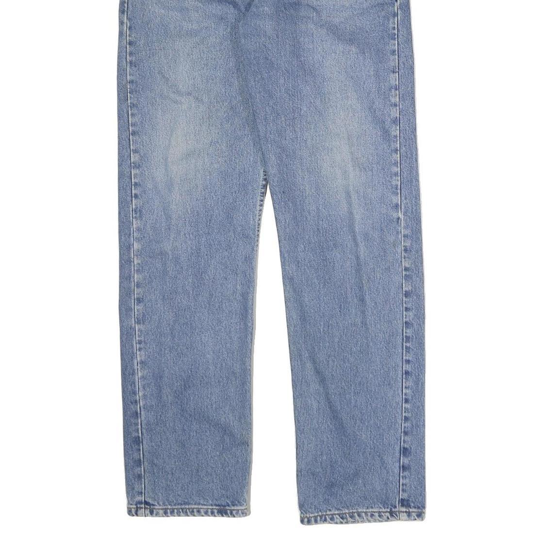 LEVI'S Mens Regular Fit Blue Denim Jeans W30 L31 Classic Cotton Blend Zip