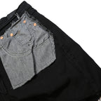 LEVI'S Womens Black Cut-Off Denim Shorts S W28 Casual Vintage Cotton Summer
