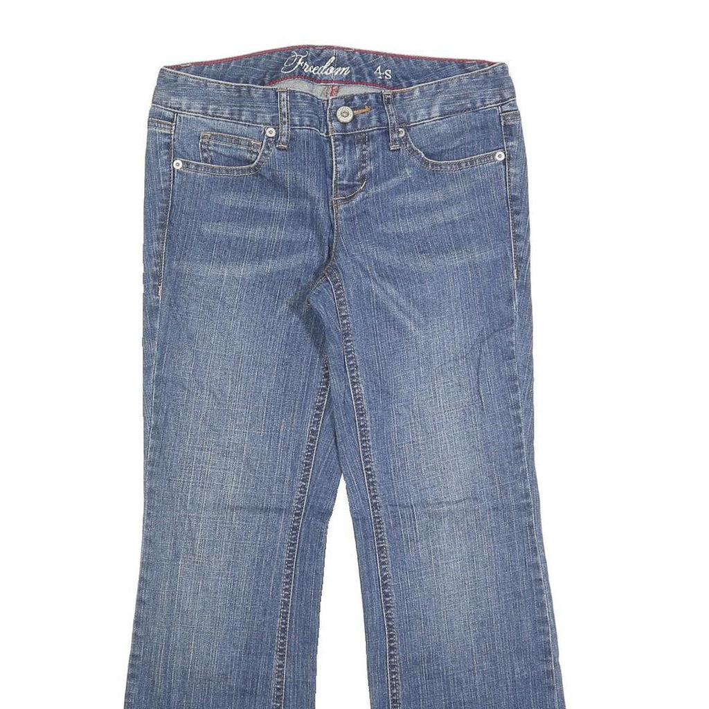 TOMMY HILFIGER Womens Blue Regular Fit Bootcut Denim Medium Wash Jeans W29 L29
