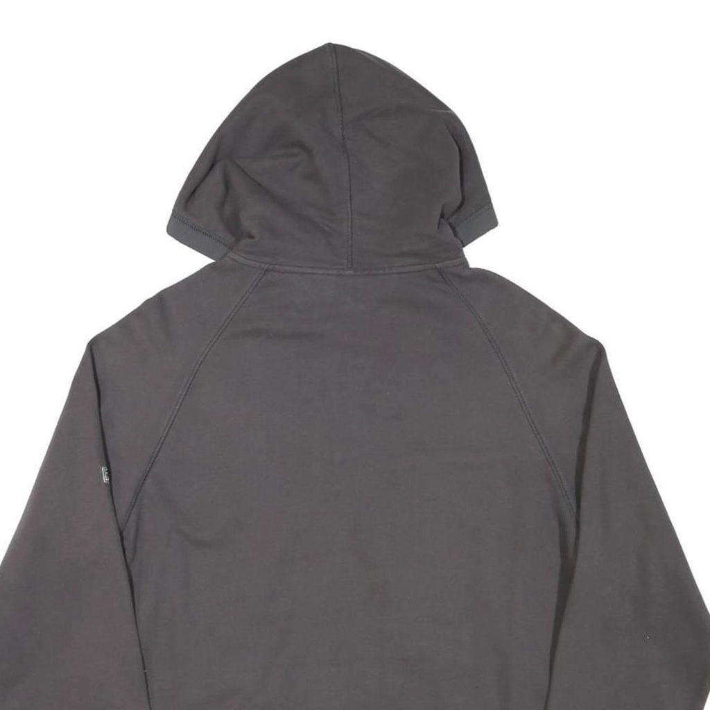 FILA Womens Grey Zip Up Hoodie M Casual Cotton Blend Drawstring Pocket