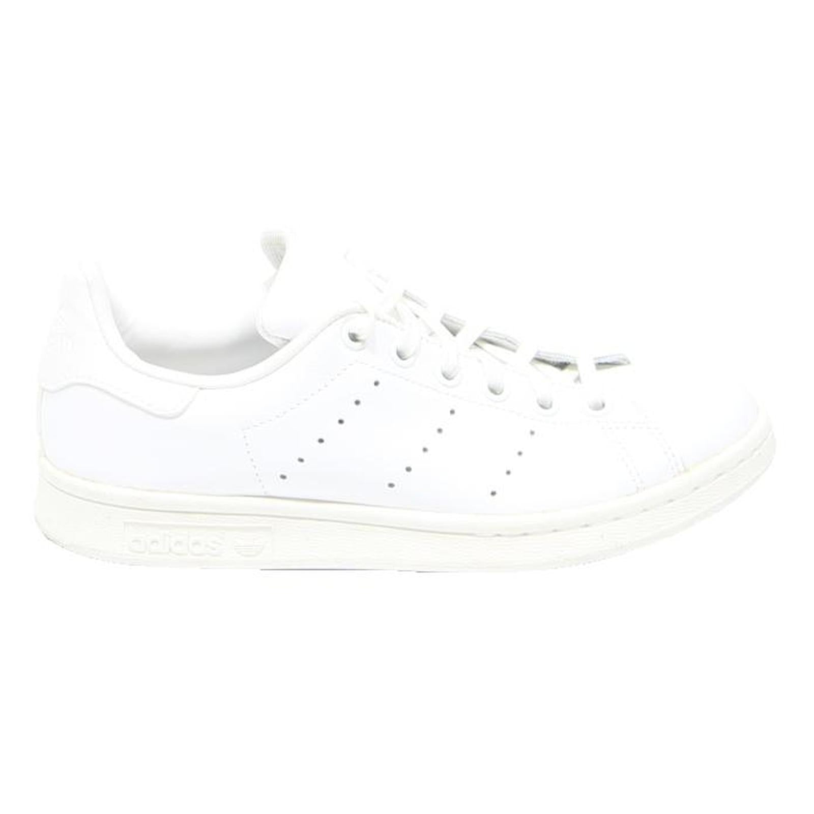 ADIDAS Stan Smith Womens White Leather UK 4 Classic Trainer Casual Footwear