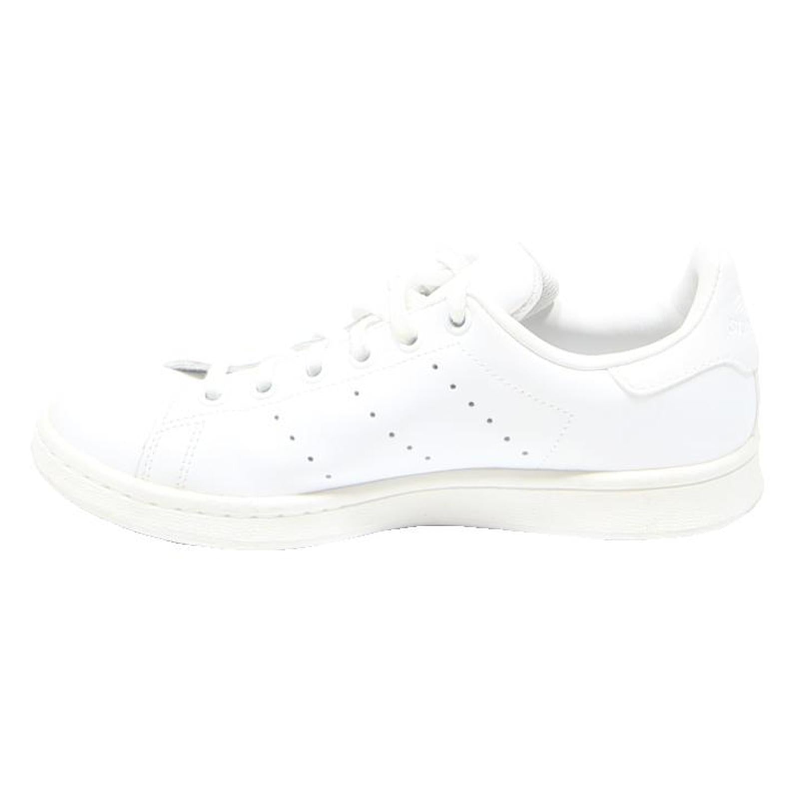 ADIDAS Stan Smith Womens White Leather UK 4 Classic Trainer Casual Footwear