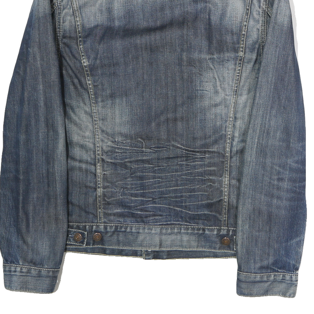 LEVI'S Mens Blue Denim Button Cotton Jacket L Classic Casual Workwear