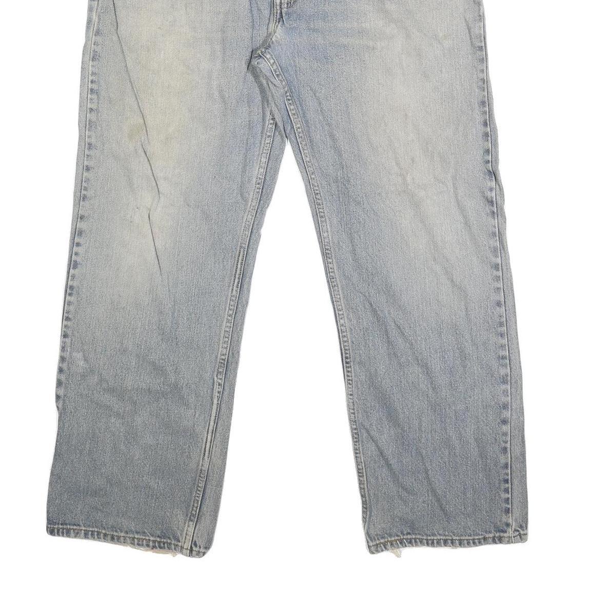 LEVI'S Mens Jeans Blue Regular Straight Denim Medium W38 L30 Classic Zip Closure