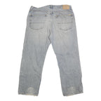 LEVI'S Mens Jeans Blue Regular Straight Denim Medium W38 L30 Classic Zip Closure