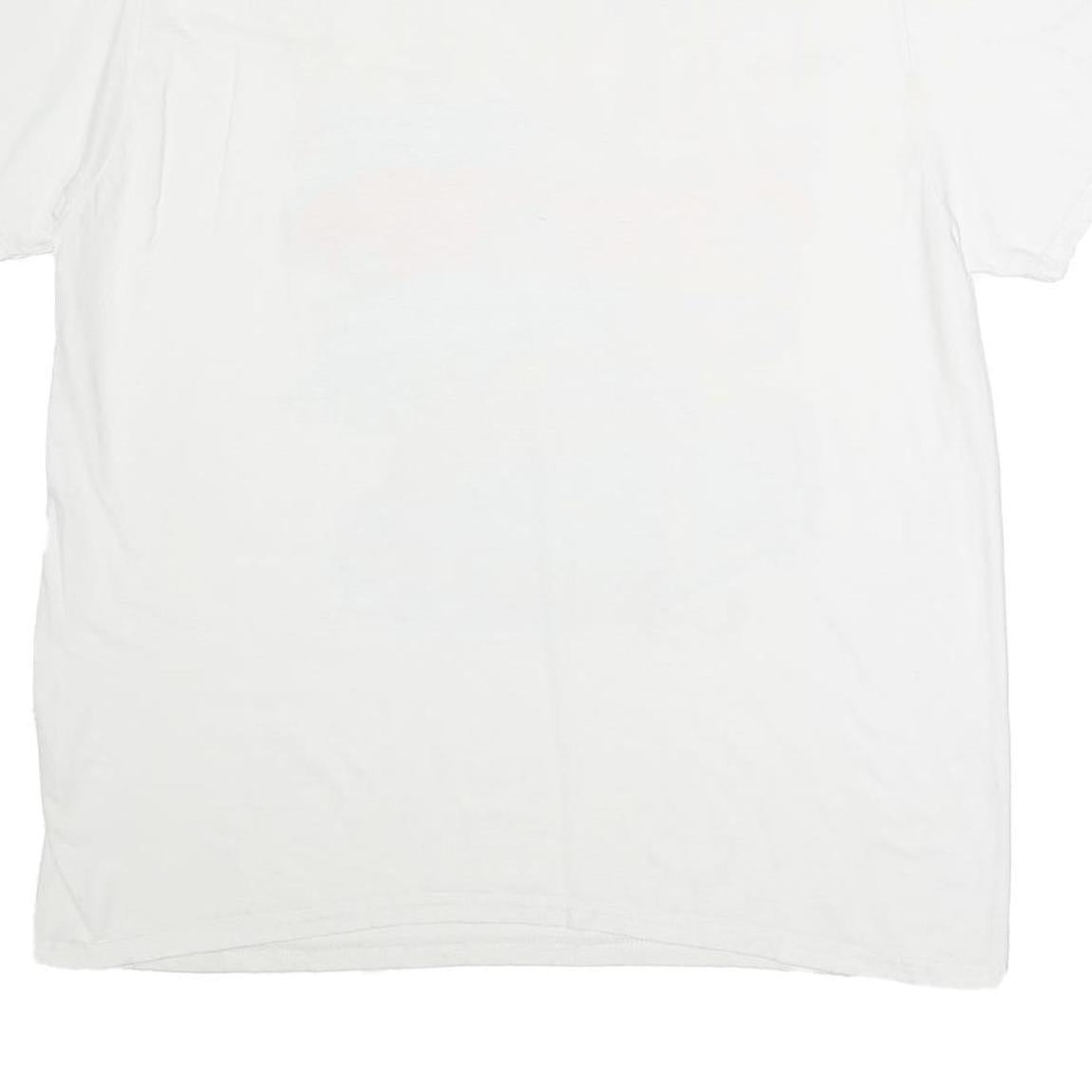 CHEMISTRY Mens White Chevy Classics Corvette Graphic T-Shirt XL Short Sleeve