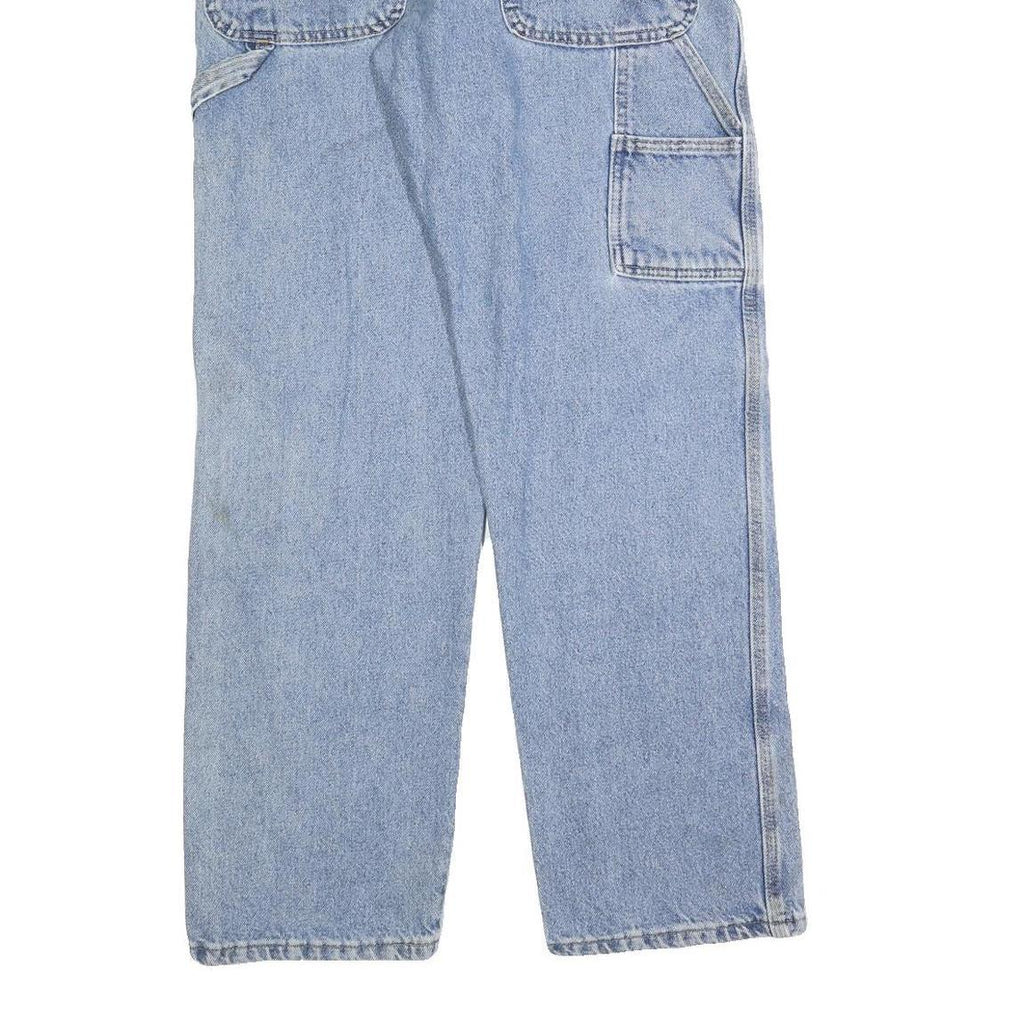 CARHARTT Mens Jeans Blue Regular Straight Denim Light W30 L32 Workwear