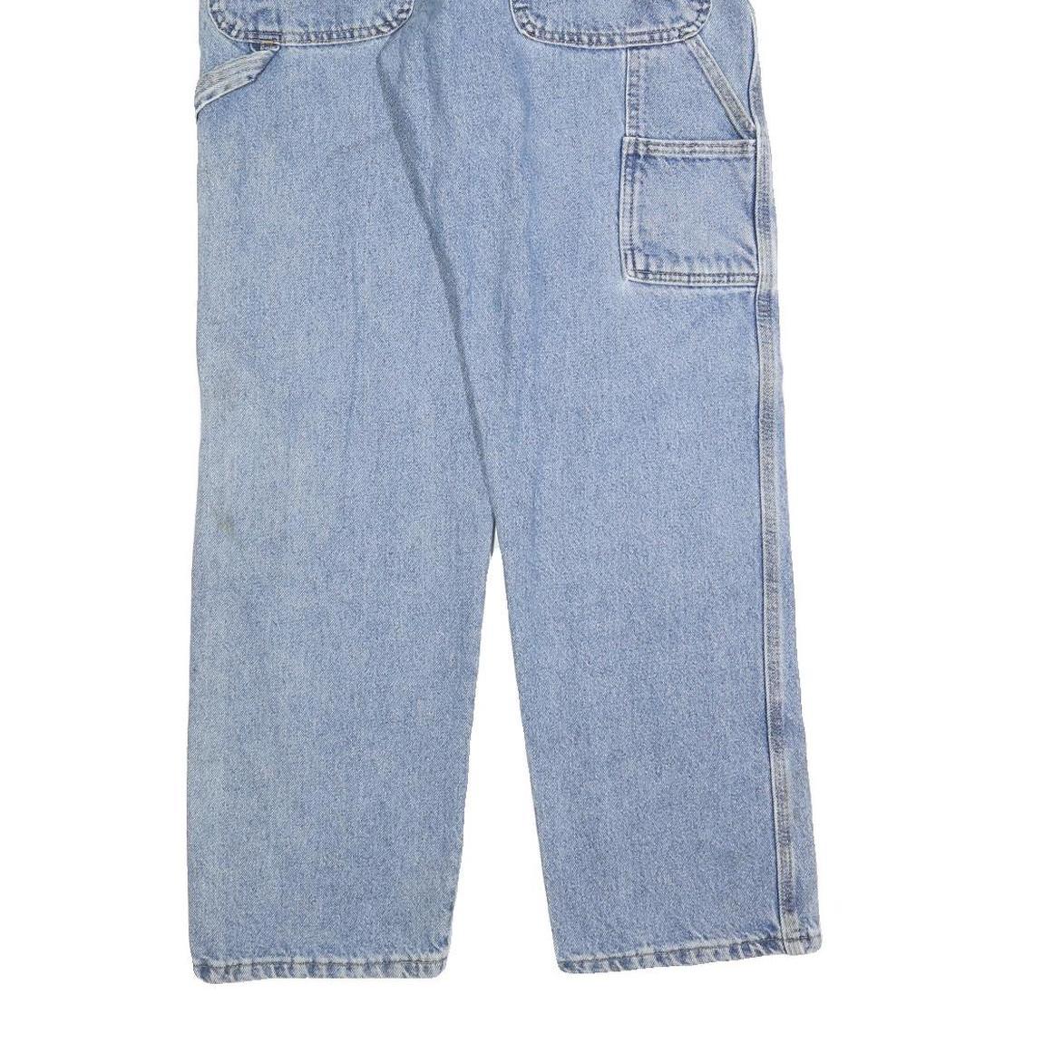 CARHARTT Mens Jeans Blue Regular Straight Denim Light W30 L32 Workwear