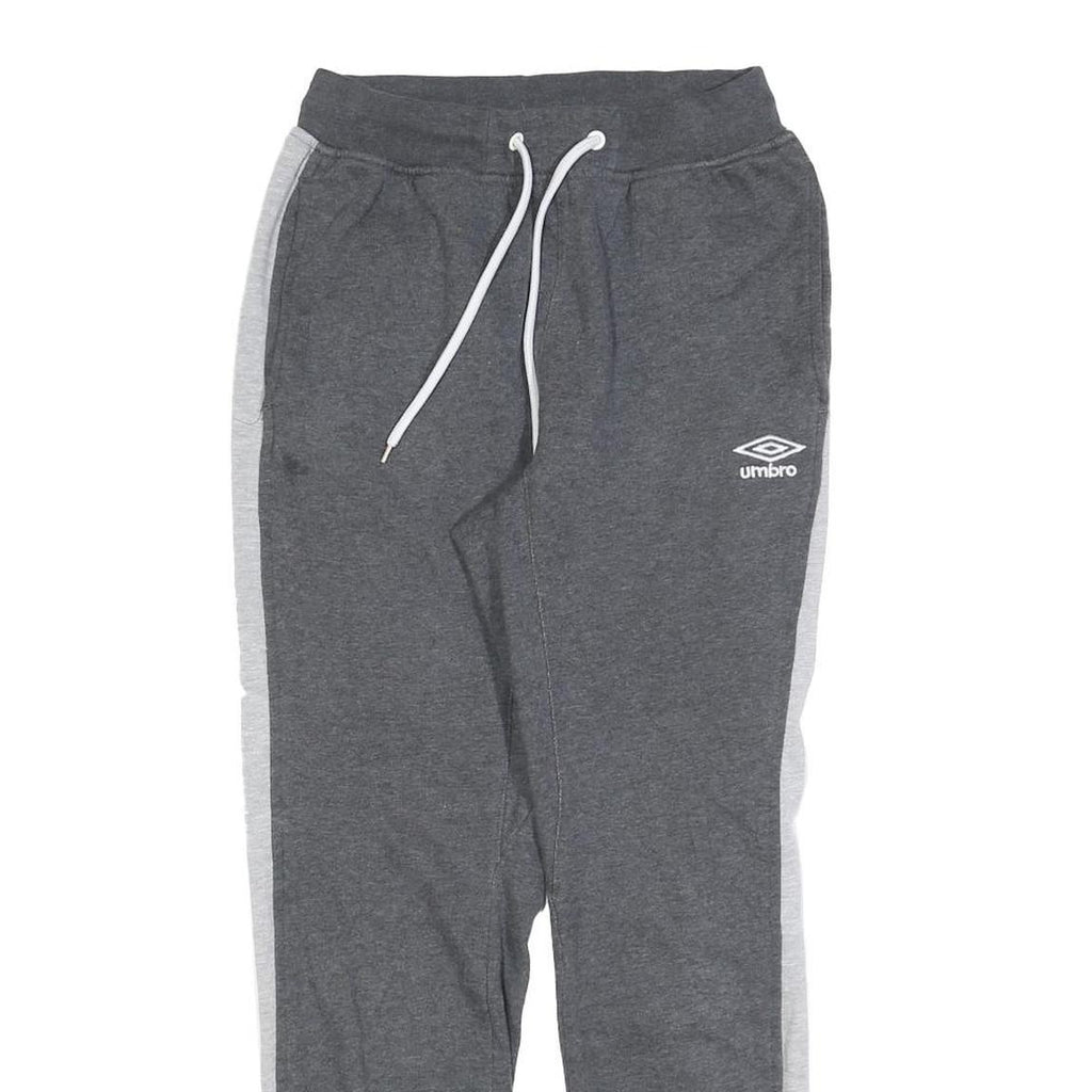 UMBRO Mens Joggers Grey & Light Grey Slim Tapered S W25 L28 Sportswear Casual
