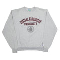 CHAMPION Washington State University Mens Sweatshirt Grey USA S