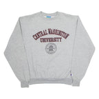 CHAMPION Washington State University Mens Sweatshirt Grey USA S