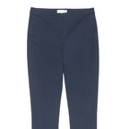 REISS Womens Polyester Blend Navy Slim Tapered Trousers W30 L28 Workwear