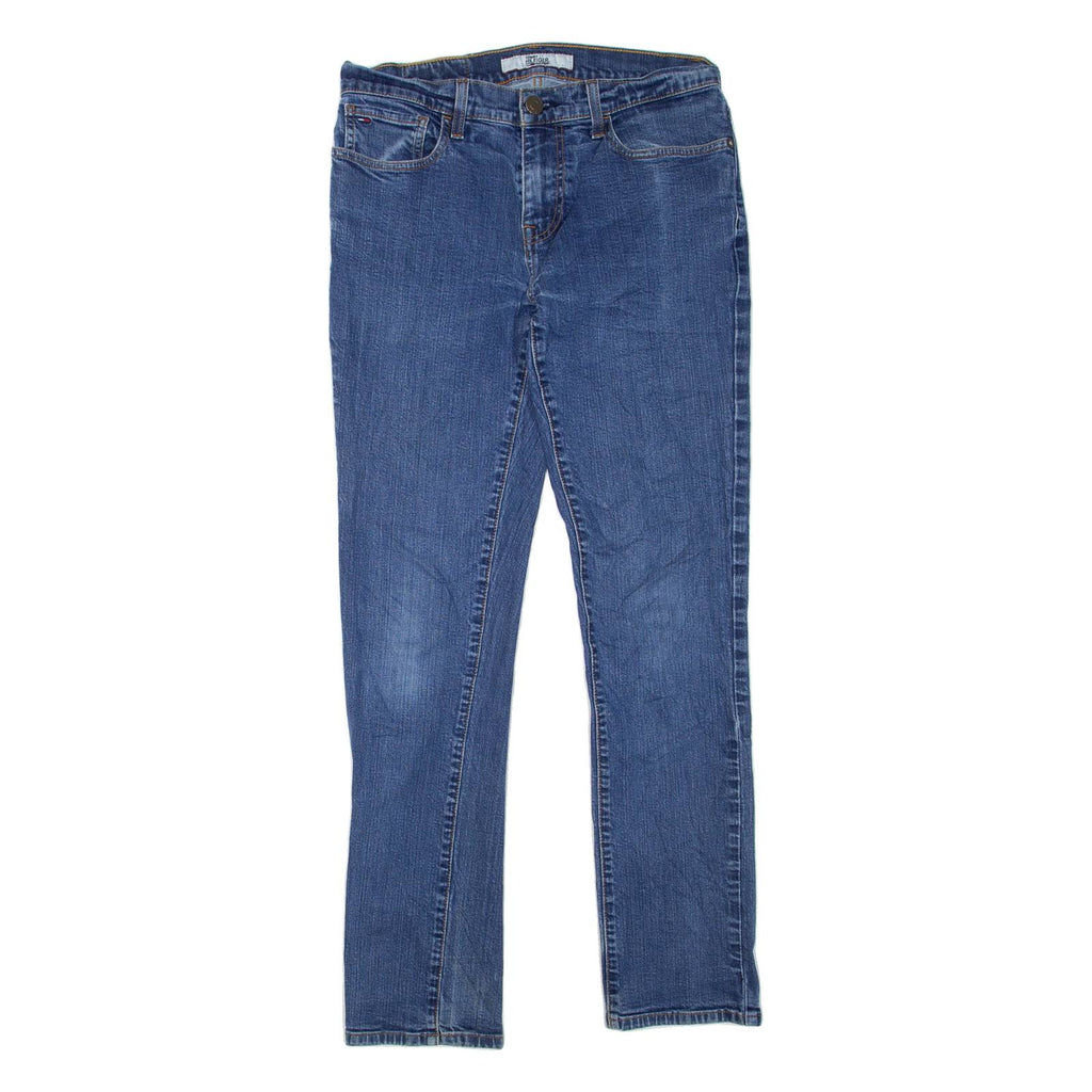 TOMMY HILFIGER Womens Jeans Blue Regular Straight W30 L30