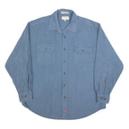 LEVI'S Mens Blue Polyester Shirt XL Casual Button Pocket Long Sleeve