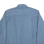 LEVI'S Mens Blue Polyester Shirt XL Casual Button Pocket Long Sleeve