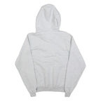 CHAMPION Mens Grey Beck's ¼ Zip Hoodie M Cotton Blend Casual Sweatshirt