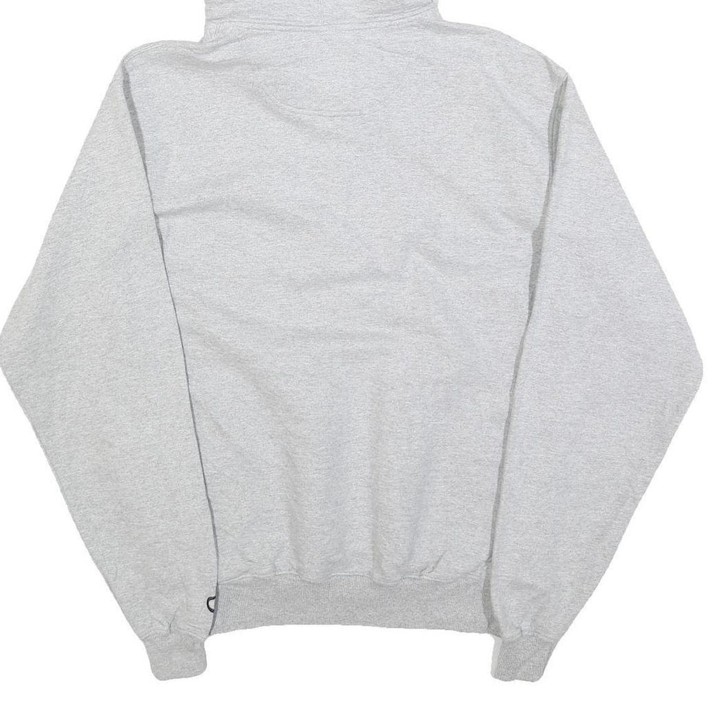 CHAMPION Mens Grey Beck's ¼ Zip Hoodie M Cotton Blend Casual Sweatshirt