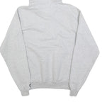CHAMPION Mens Grey Beck's ¼ Zip Hoodie M Cotton Blend Casual Sweatshirt