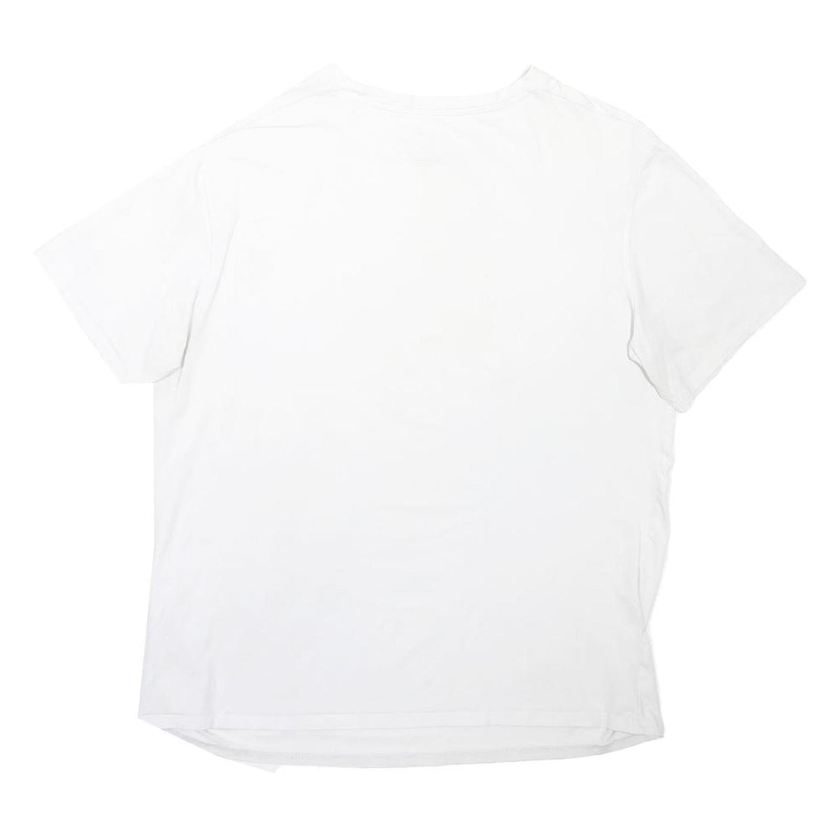TED BAKER Mens White T-Shirt L Short Sleeve Crew Neck Plain Casual Cotton Blend