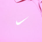 NIKE Mens Pink Short Sleeve Plain XL Cotton Polo Shirt Sport Casual