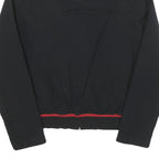 DKNY Mens Black Red Zip Jacket M Cotton Blend Plain Lightweight Casual