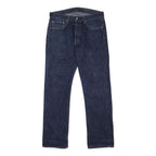 LEVI'S 501 Mens Jeans Blue Regular Straight Denim W32 L31 Classic Button Fly