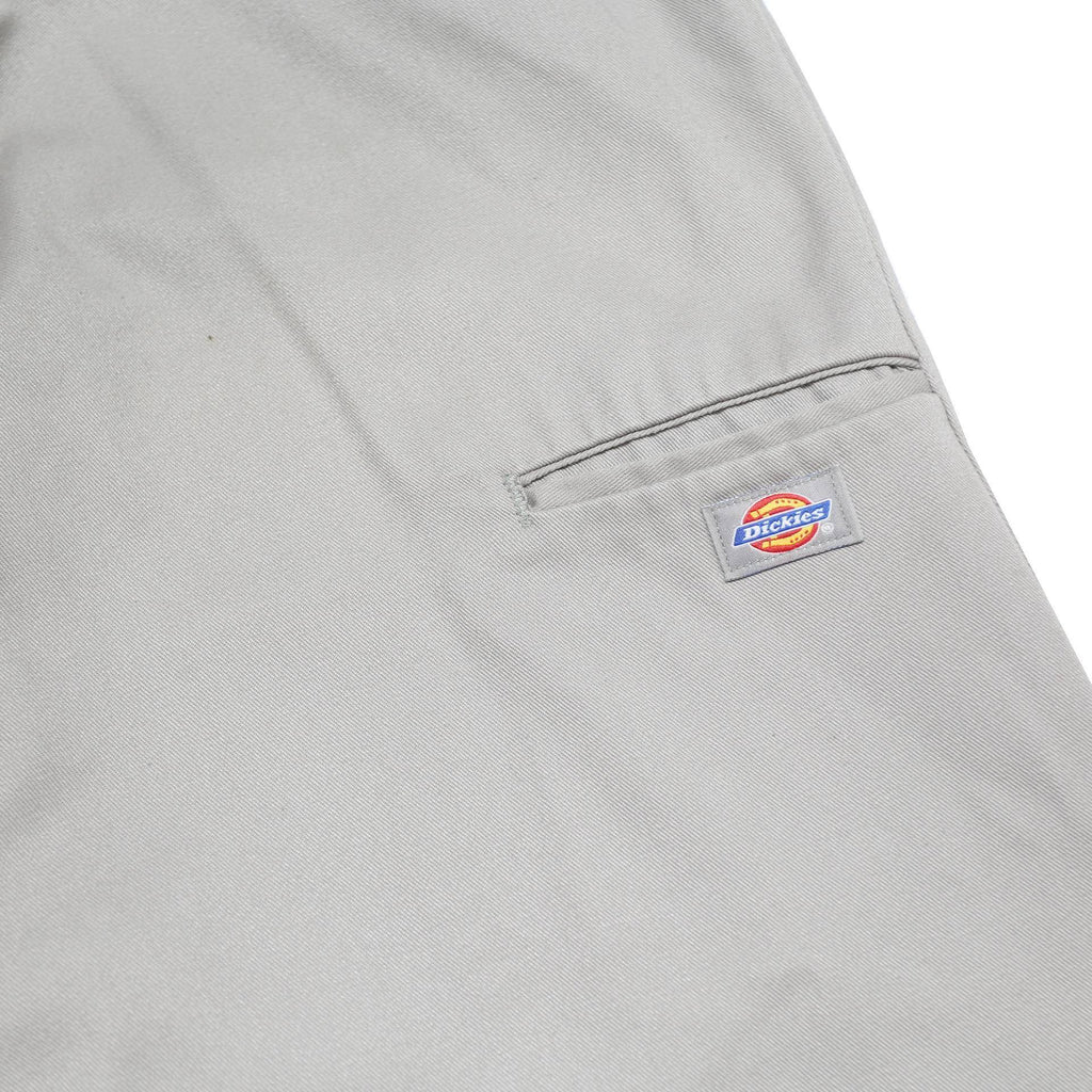 DICKIES Mens Cotton Blend Beige Relaxed Straight Trousers W36 L30 Workwear