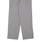 MAMMUT Womens Polyester Blend Grey Regular Fit Straight Leg Trousers W27 L30