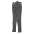 LEVI'S 721 Womens Jeans Slim Skinny Denim Dark W26 L32 Stylish Zip Closure