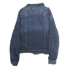 LEVI'S Mens Blue Denim Jacket L Cotton Button Classic Casual Outerwear