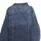 LEVI'S Mens Blue Denim Jacket L Cotton Button Classic Casual Outerwear