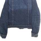 LEVI'S Mens Blue Denim Jacket L Cotton Button Classic Casual Outerwear
