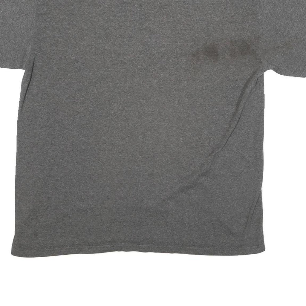 NFL Mens Grey Green Bay Packers Football T-Shirt L Short Sleeve Crew Neck