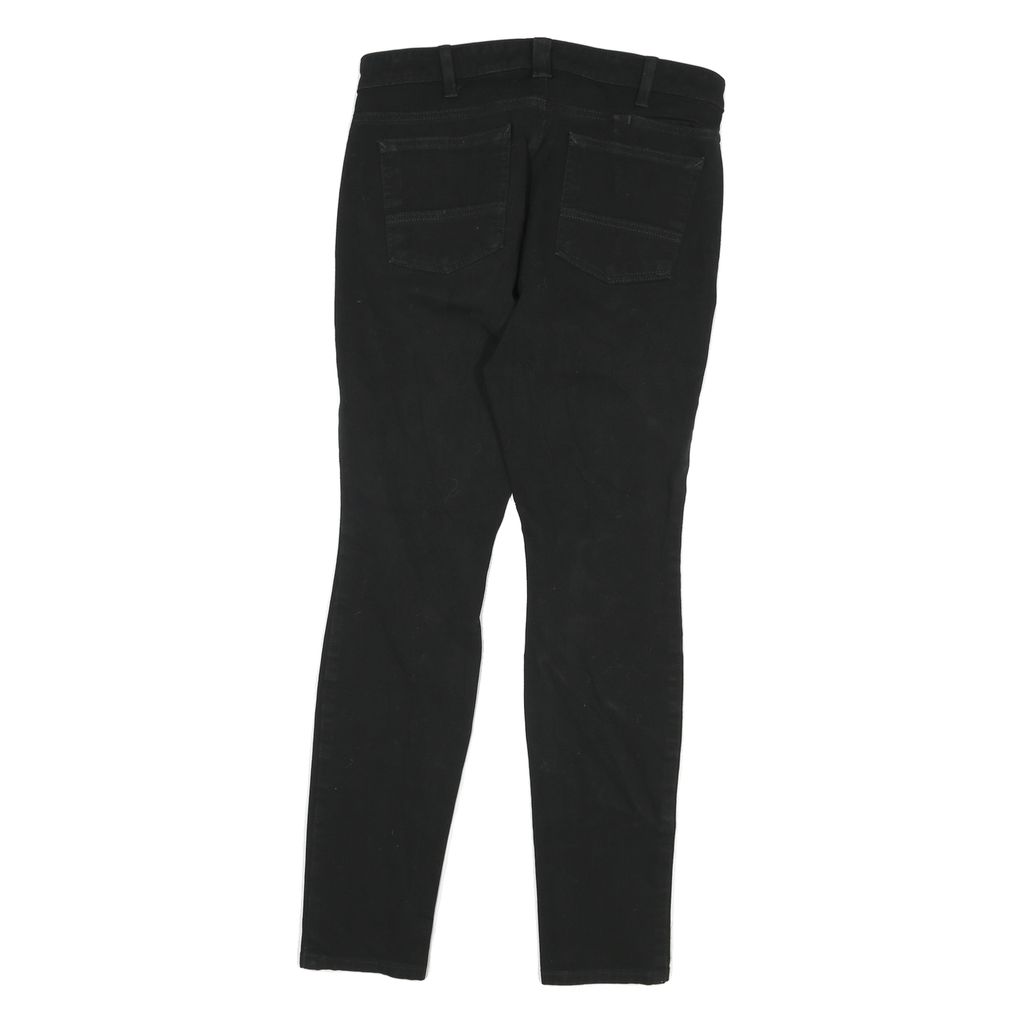 CARHARTT Womens Jeans Black Slim Skinny Denim W30 L30 Cotton Blend Zip